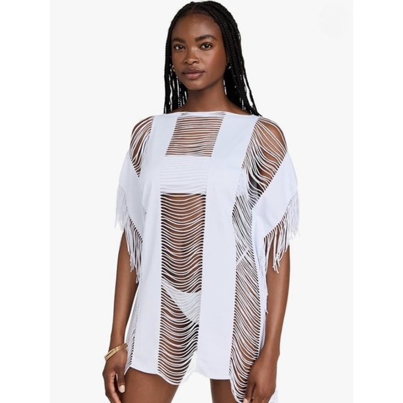 NEW PilyQ Monique Cover Up Water Lily Medium/Large - Picture 7 of 17